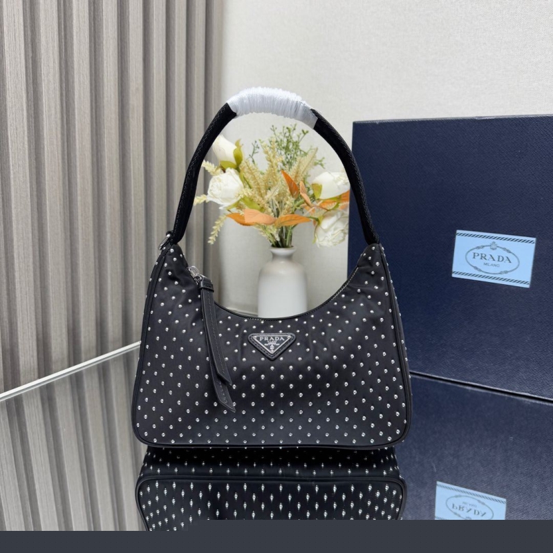Pra*a top handle bags